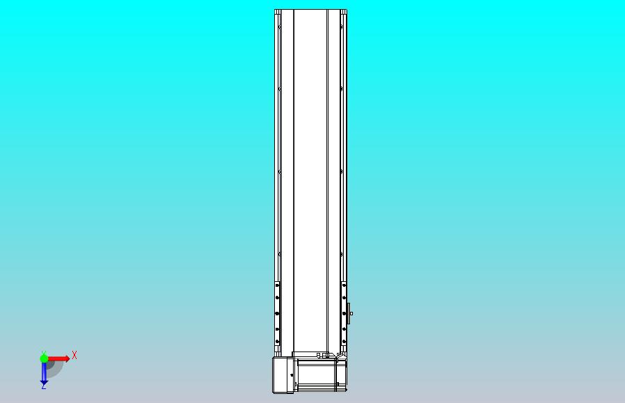 皮带直线轴半封闭可选导轨TPA-HNB-175D-140-L550-LU-C-P75-N3