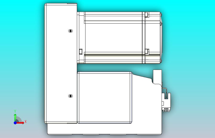 皮带直线轴半封闭可选导轨TPA-HNB-175D-140-L550-LU-Y-P75-N3