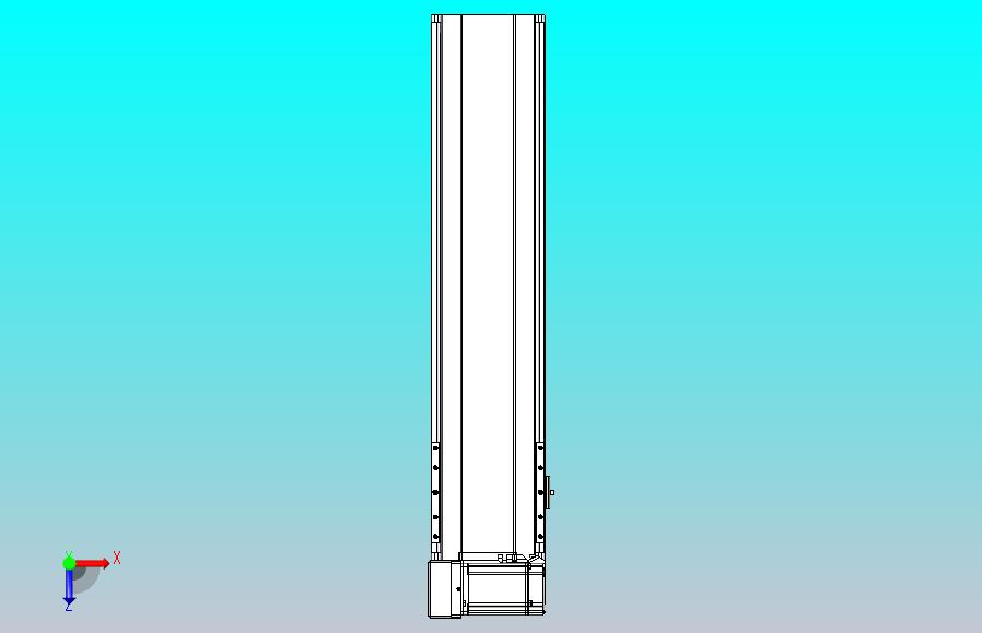 皮带直线轴半封闭可选导轨TPA-HNB-175D-140-L550-LU-Y-P75-N3
