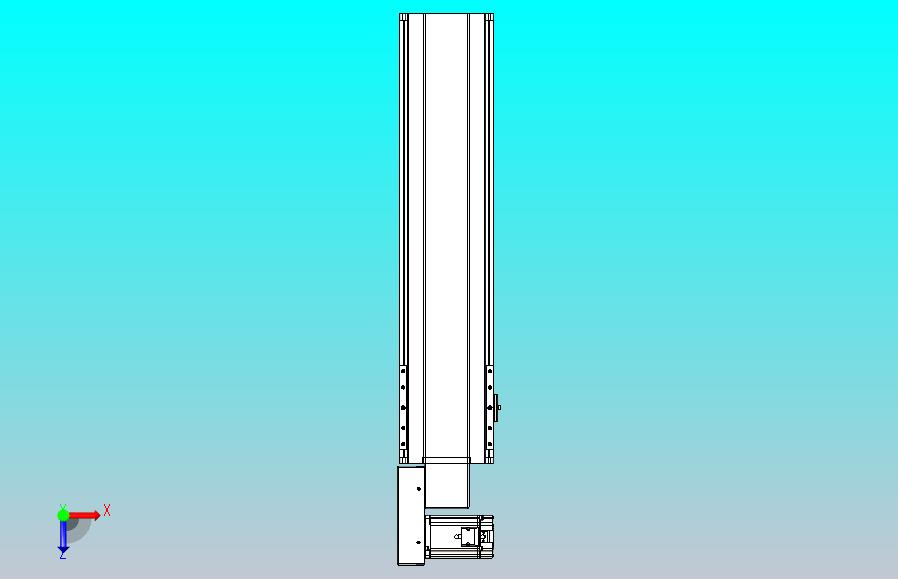 皮带直线轴半封闭可选导轨TPA-HNB-175D-140-L550-ML-Y-P75-N3