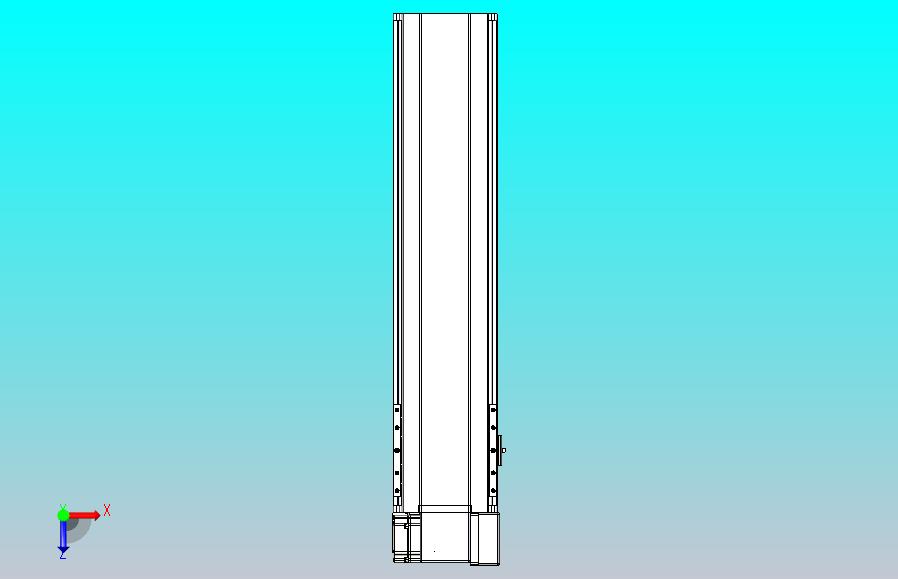 皮带直线轴半封闭可选导轨TPA-HNB-175D-140-L550-RP-Y-P75-N3