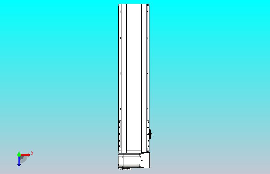 皮带直线轴半封闭可选导轨TPA-HNB-175D-140-L550-RU-C-P75-N3