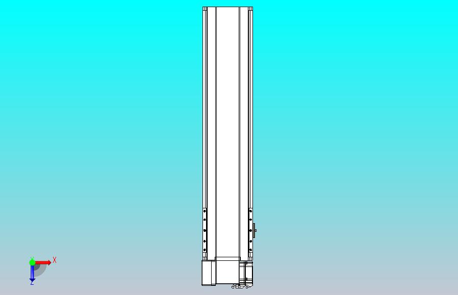 皮带直线轴半封闭可选导轨TPA-HNB-175D-140-L600-LP-Y-P75-N3