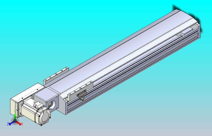 皮带直线轴半封闭可选导轨TPA-HNB-175D-140-L600-ML-Y-P75-N3