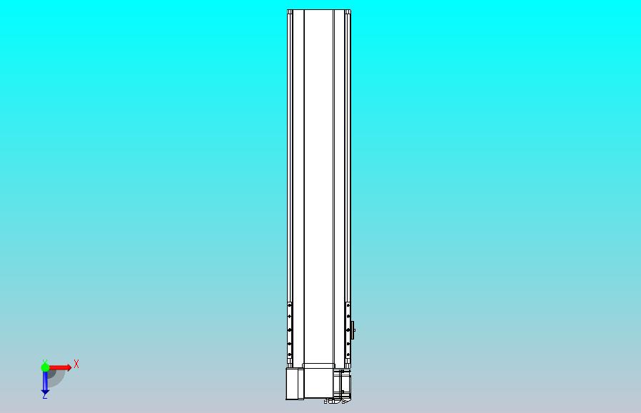 皮带直线轴半封闭可选导轨TPA-HNB-175D-140-L700-LP-Y-P75-N3