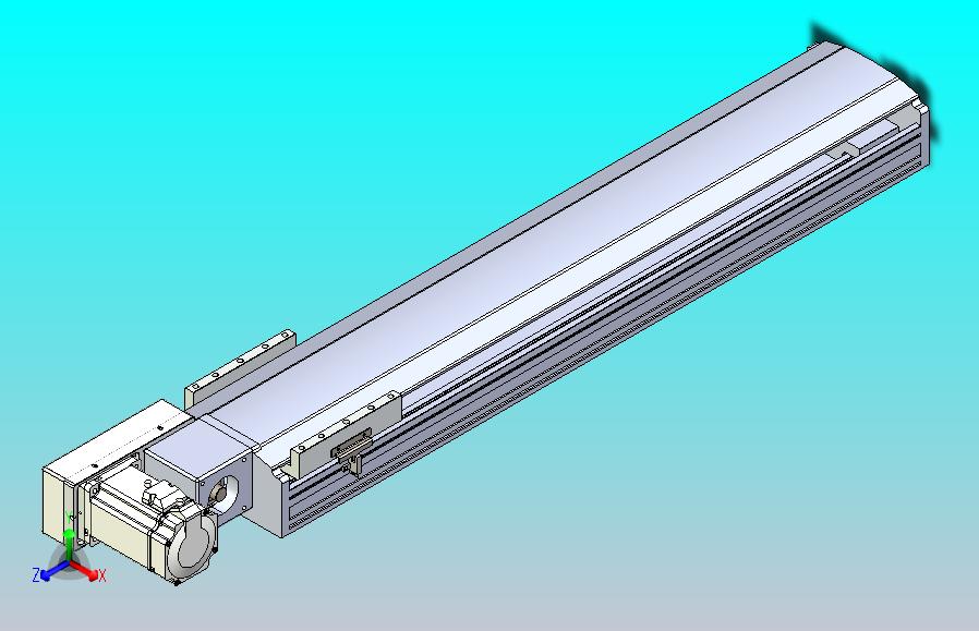 皮带直线轴半封闭可选导轨TPA-HNB-175D-140-L700-ML-Y-P75-N3