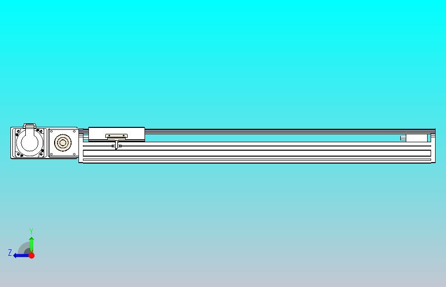 皮带直线轴半封闭可选导轨TPA-HNB-175D-140-L700-ML-Y-P75-N3