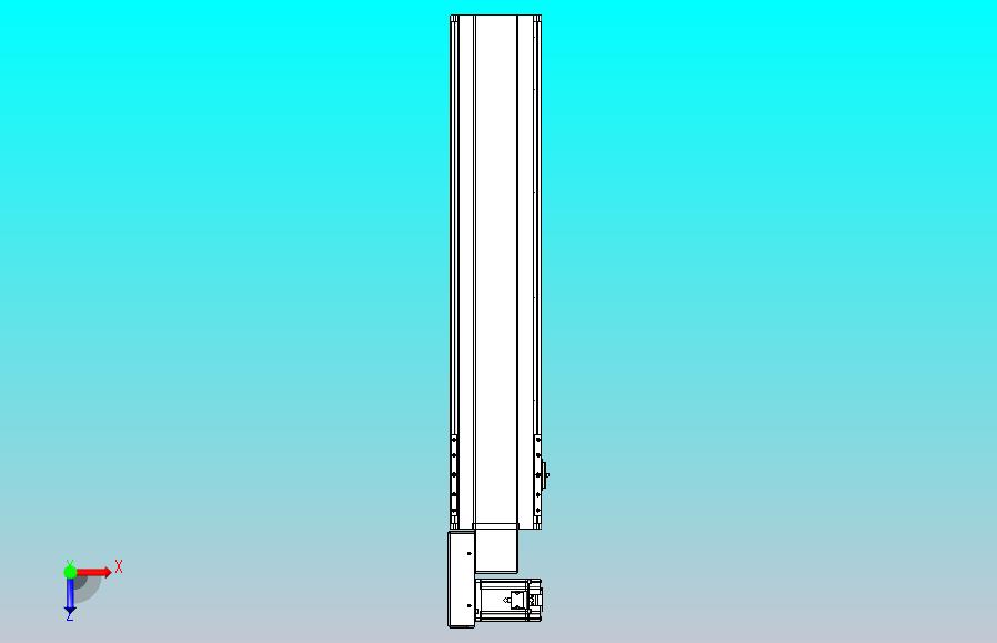 皮带直线轴半封闭可选导轨TPA-HNB-175D-140-L700-ML-Y-P75-N3