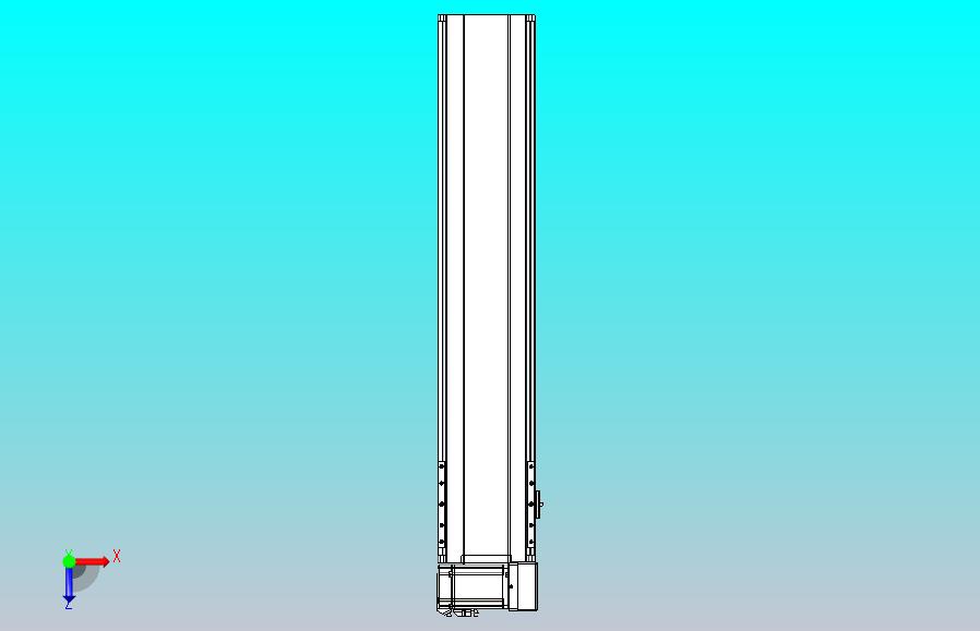皮带直线轴半封闭可选导轨TPA-HNB-175D-140-L700-RU-Y-P75-N3
