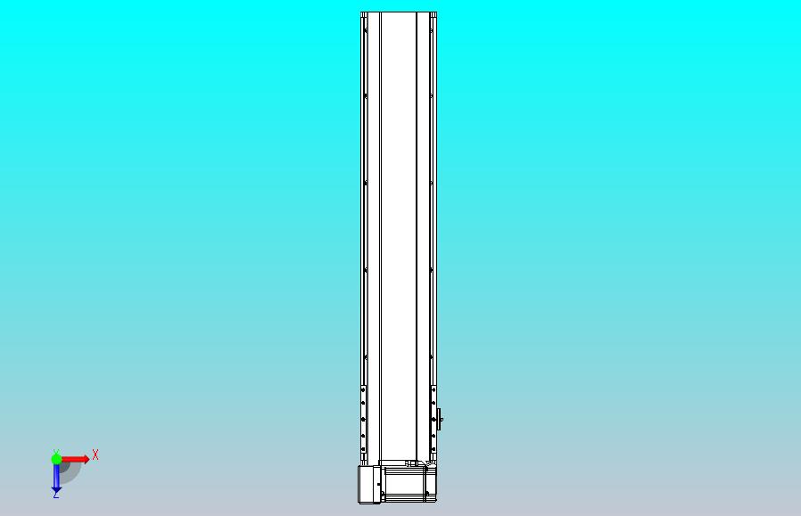 皮带直线轴半封闭可选导轨TPA-HNB-175D-140-L750-LU-C-P75-N3