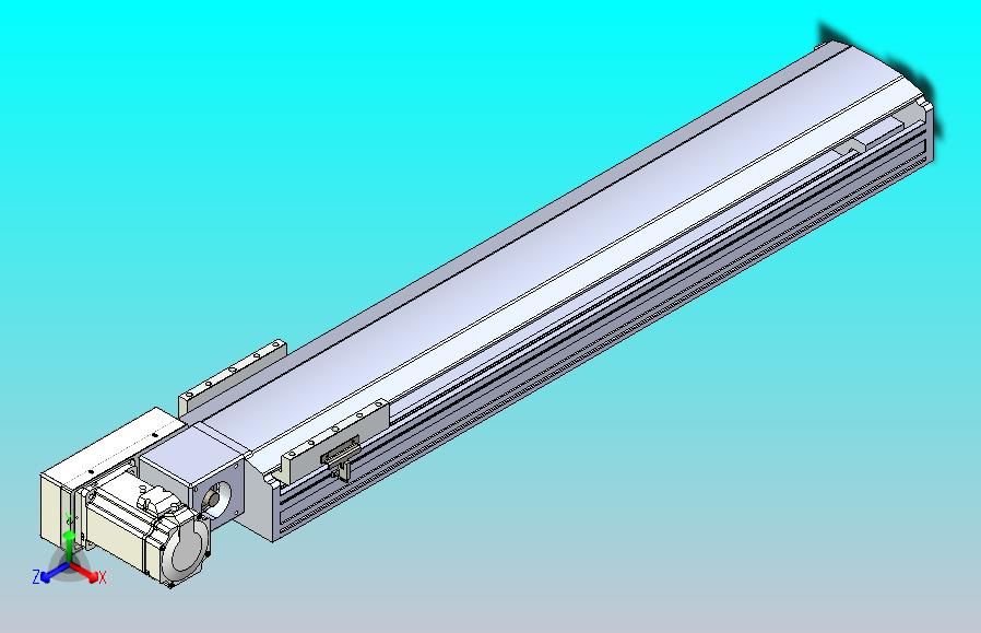 皮带直线轴半封闭可选导轨TPA-HNB-175D-140-L750-ML-Y-P75-N3