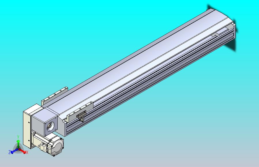 皮带直线轴半封闭可选导轨TPA-HNB-175D-140-L800-LP-C-P75-N3