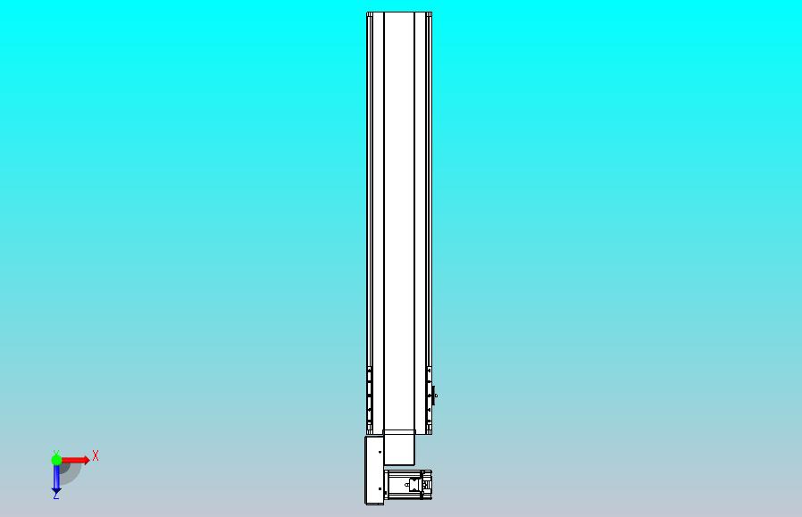 皮带直线轴半封闭可选导轨TPA-HNB-175D-140-L850-ML-Y-P75-N3