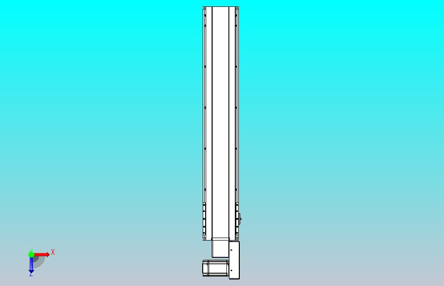 皮带直线轴半封闭可选导轨TPA-HNB-175D-140-L850-MR-C-P75-N3
