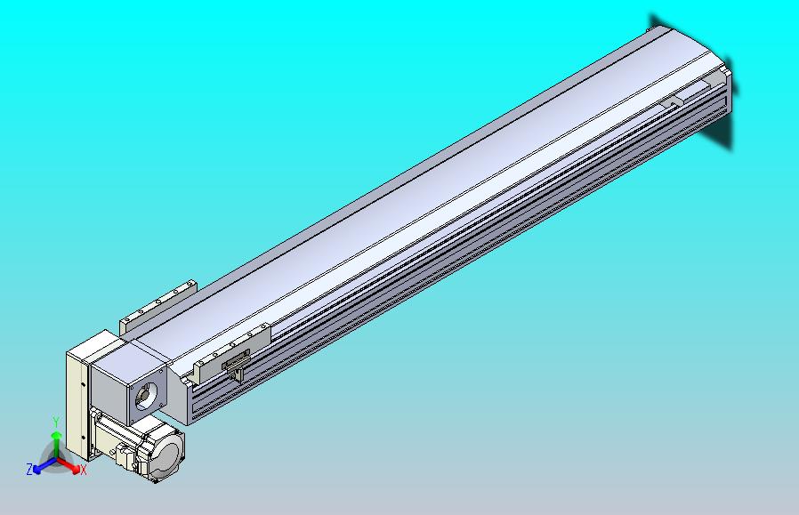 皮带直线轴半封闭可选导轨TPA-HNB-175D-140-L900-LP-Y-P75-N3