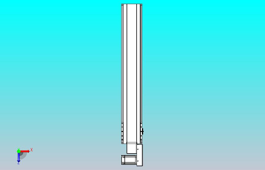 皮带直线轴半封闭可选导轨TPA-HNB-175D-140-L900-MR-Y-P75-N3