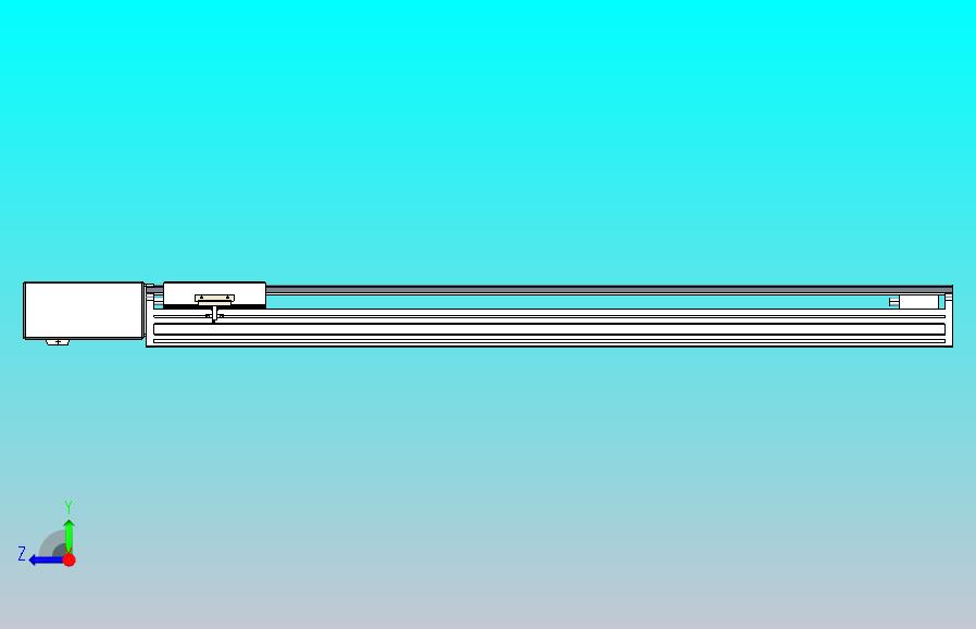 皮带直线轴半封闭可选导轨TPA-HNB-175D-140-L950-MR-Y-P75-N3
