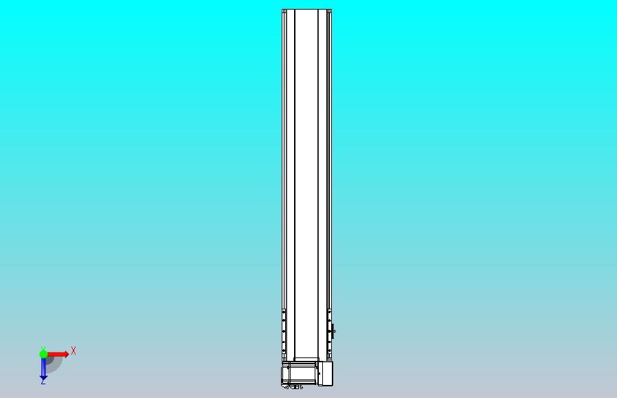 皮带直线轴半封闭可选导轨TPA-HNB-175D-140-L950-RU-Y-P75-N3