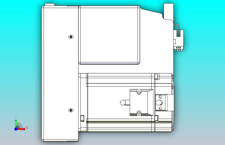 皮带直线轴半封闭可选导轨TPA-HNB-175D-140-L1000-LP-Y-P75-N3