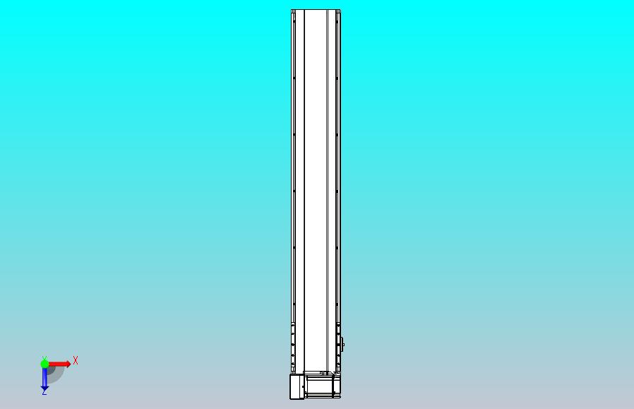 皮带直线轴半封闭可选导轨TPA-HNB-175D-140-L1000-LU-C-P75-N3