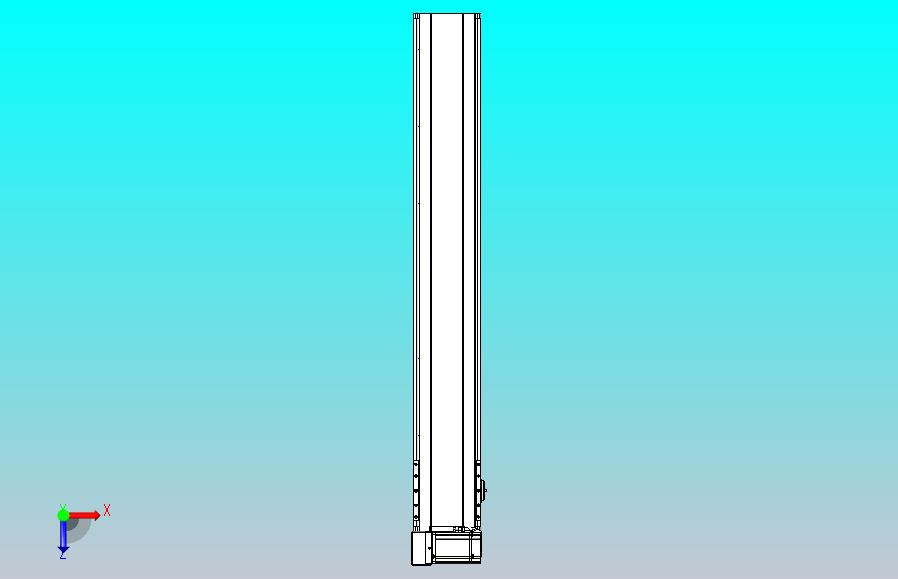 皮带直线轴半封闭可选导轨TPA-HNB-175D-140-L1050-LU-Y-P75-N3