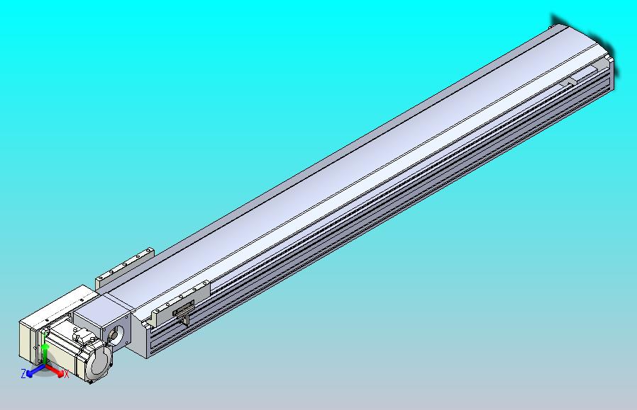皮带直线轴半封闭可选导轨TPA-HNB-175D-140-L1050-ML-Y-P75-N3