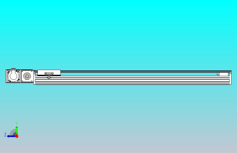 皮带直线轴半封闭可选导轨TPA-HNB-175D-140-L1050-ML-Y-P75-N3