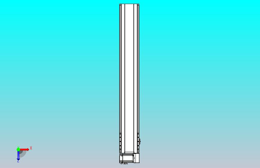 皮带直线轴半封闭可选导轨TPA-HNB-175D-140-L1050-RU-Y-P75-N3