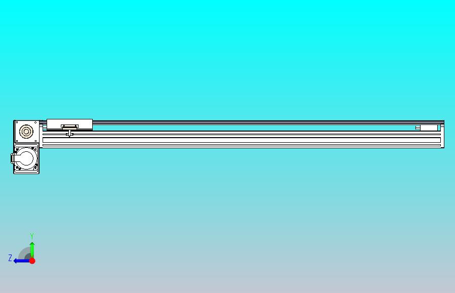 皮带直线轴半封闭可选导轨TPA-HNB-175D-140-L1100-LP-Y-P75-N3