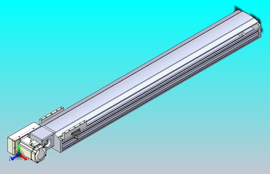 皮带直线轴半封闭可选导轨TPA-HNB-175D-140-L1100-ML-Y-P75-N3