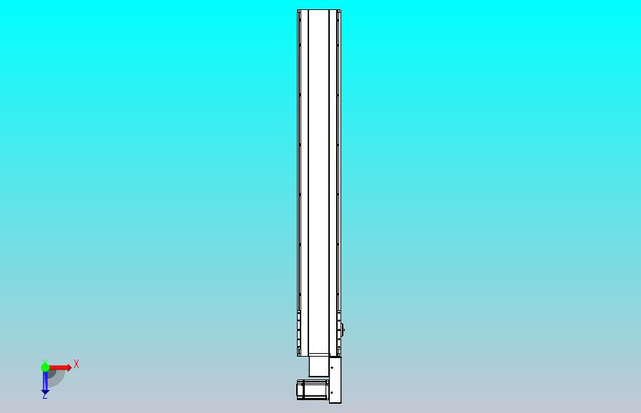 皮带直线轴半封闭可选导轨TPA-HNB-175D-140-L1100-MR-C-P75-N3