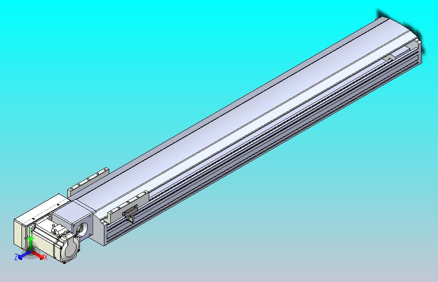 皮带直线轴半封闭可选导轨TPA-HNB-175D-140-L1000-ML-C-P75-N3