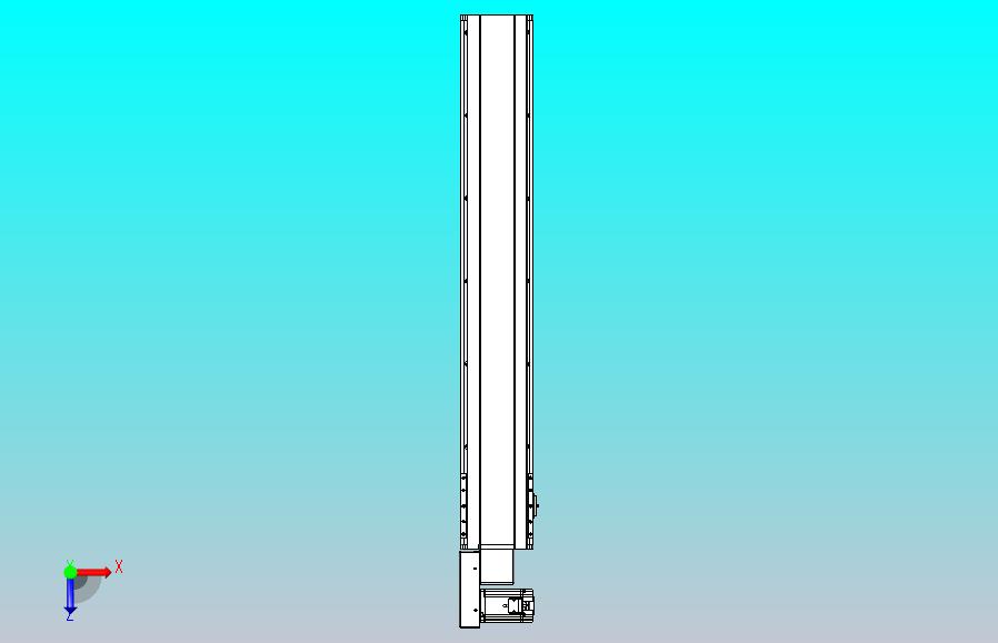 皮带直线轴半封闭可选导轨TPA-HNB-175D-140-L1000-ML-C-P75-N3