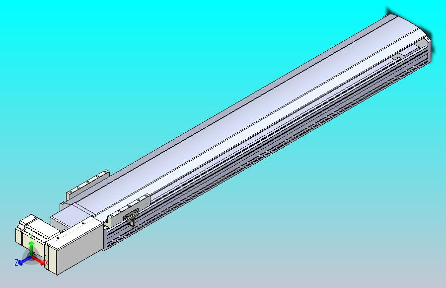 皮带直线轴半封闭可选导轨TPA-HNB-175D-140-L1000-MR-C-P75-N3