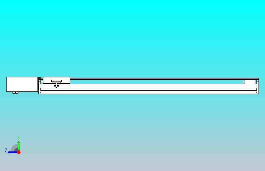 皮带直线轴半封闭可选导轨TPA-HNB-175D-140-L1000-MR-Y-P75-N3