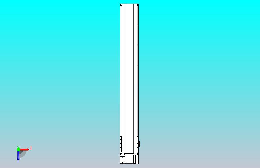 皮带直线轴半封闭可选导轨TPA-HNB-175D-140-L1150-RP-Y-P75-N3
