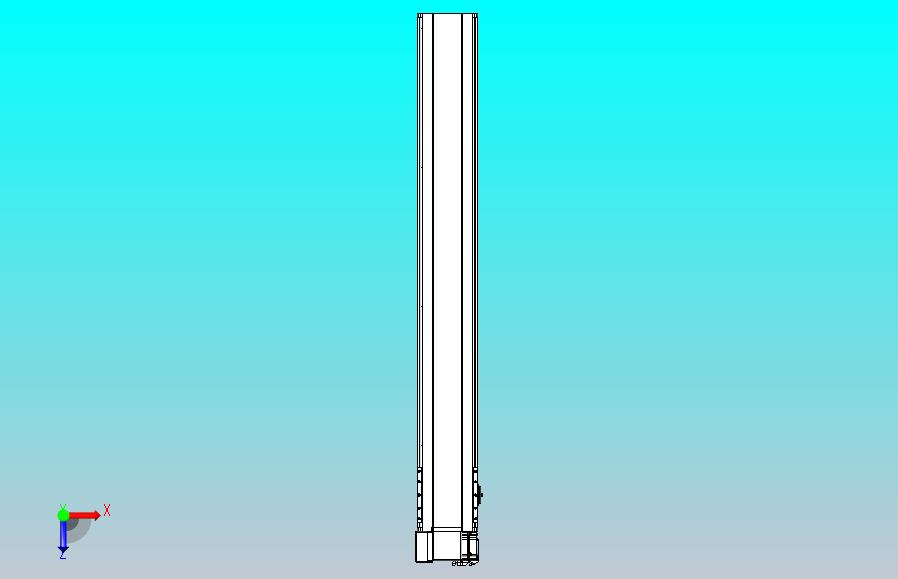 皮带直线轴半封闭可选导轨TPA-HNB-175D-140-L1200-LP-Y-P75-N3
