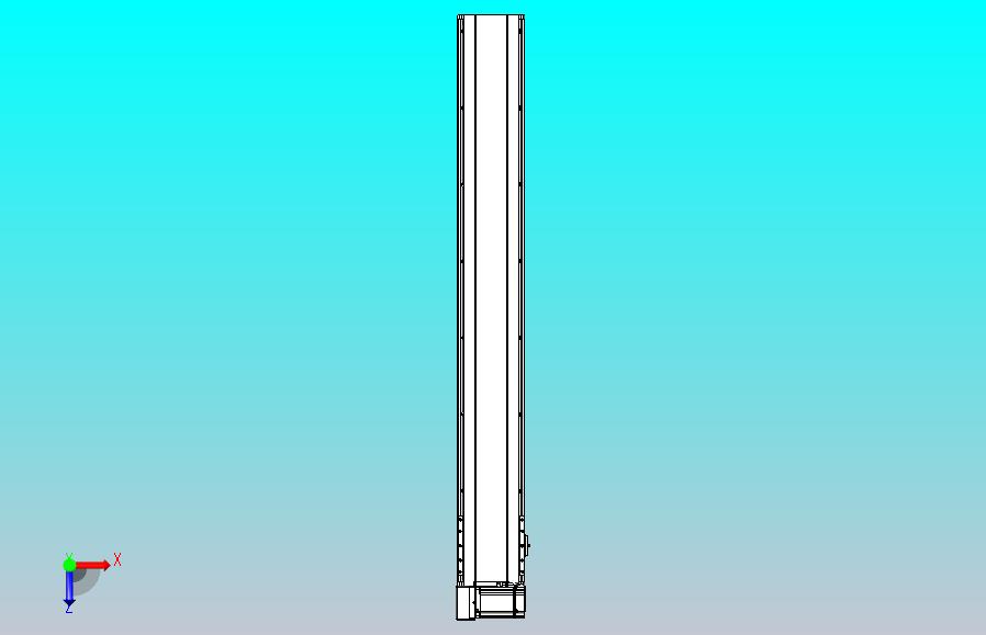 皮带直线轴半封闭可选导轨TPA-HNB-175D-140-L1200-LU-C-P75-N3