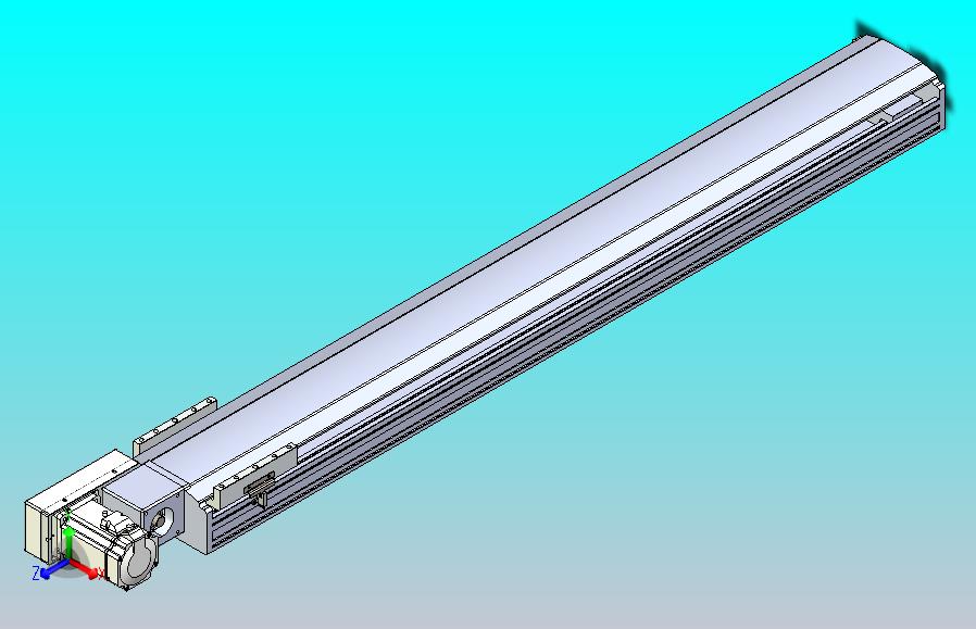 皮带直线轴半封闭可选导轨TPA-HNB-175D-140-L1200-ML-Y-P75-N3