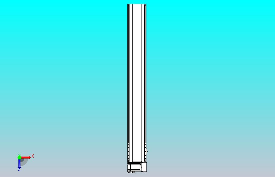 皮带直线轴半封闭可选导轨TPA-HNB-175D-140-L1200-RU-Y-P75-N3