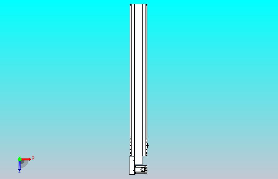 皮带直线轴半封闭可选导轨TPA-HNB-175D-140-L1250-ML-Y-P75-N3
