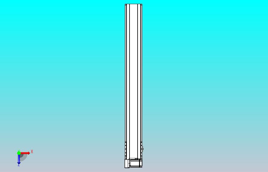 皮带直线轴半封闭可选导轨TPA-HNB-175D-140-L1300-LU-Y-P75-N3