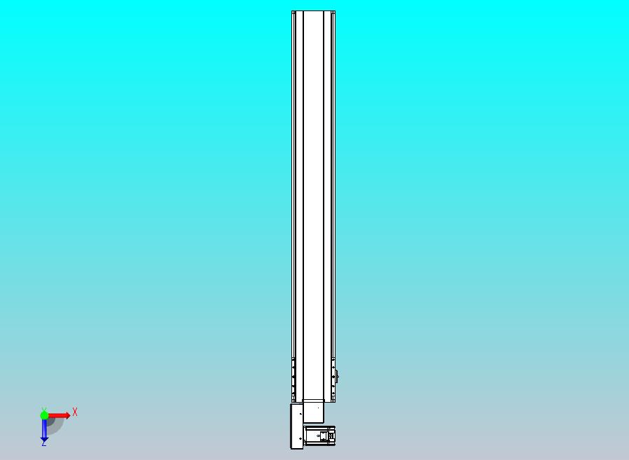 皮带直线轴半封闭可选导轨TPA-HNB-175D-140-L1300-ML-Y-P75-N3