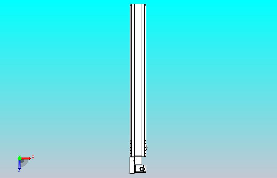 皮带直线轴半封闭可选导轨TPA-HNB-175D-140-L1400-ML-Y-P75-N3