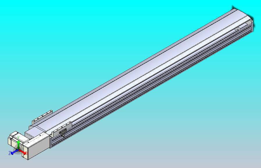 皮带直线轴半封闭可选导轨TPA-HNB-175D-140-L1400-MR-Y-P75-N3