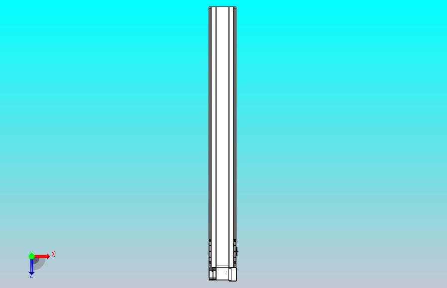 皮带直线轴半封闭可选导轨TPA-HNB-175D-140-L1400-RP-Y-P75-N3