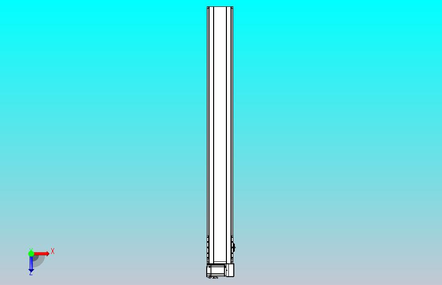 皮带直线轴半封闭可选导轨TPA-HNB-175D-140-L1400-RU-Y-P75-N3