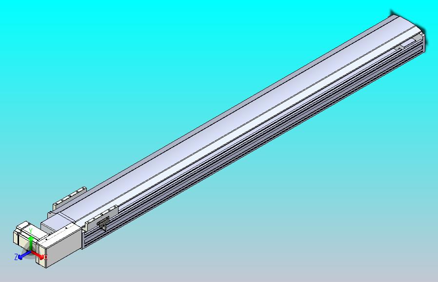 皮带直线轴半封闭可选导轨TPA-HNB-175D-140-L1450-MR-Y-P75-N3