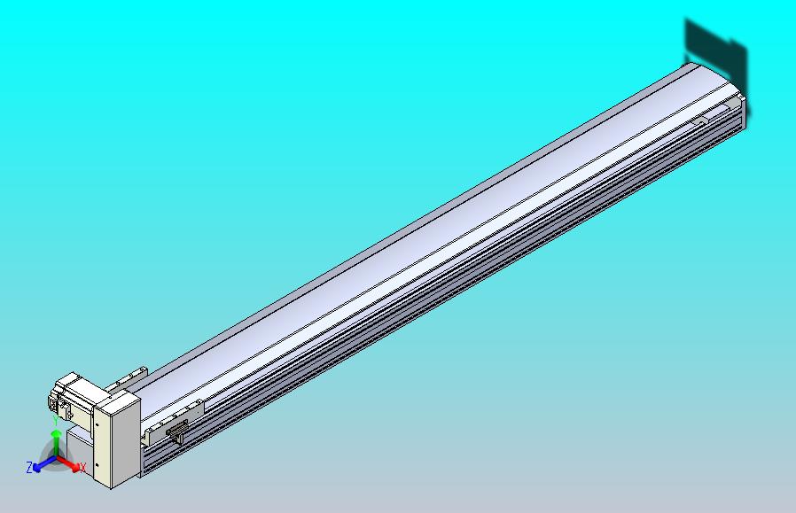 皮带直线轴半封闭可选导轨TPA-HNB-175D-140-L1450-RU-Y-P75-N3