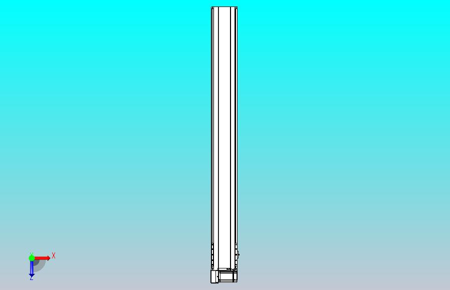 皮带直线轴半封闭可选导轨TPA-HNB-175D-140-L1500-LU-Y-P75-N3